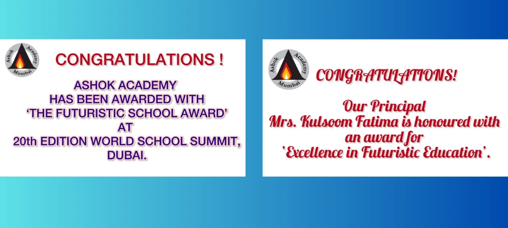 Our Principal Mrs Kulsoom Fatima is honoured with an award for “Excellence in Futuristic Education”Our Principal Mrs Kulsoom Fatima is honoured with an award for “Excellence in Futuristic Education”