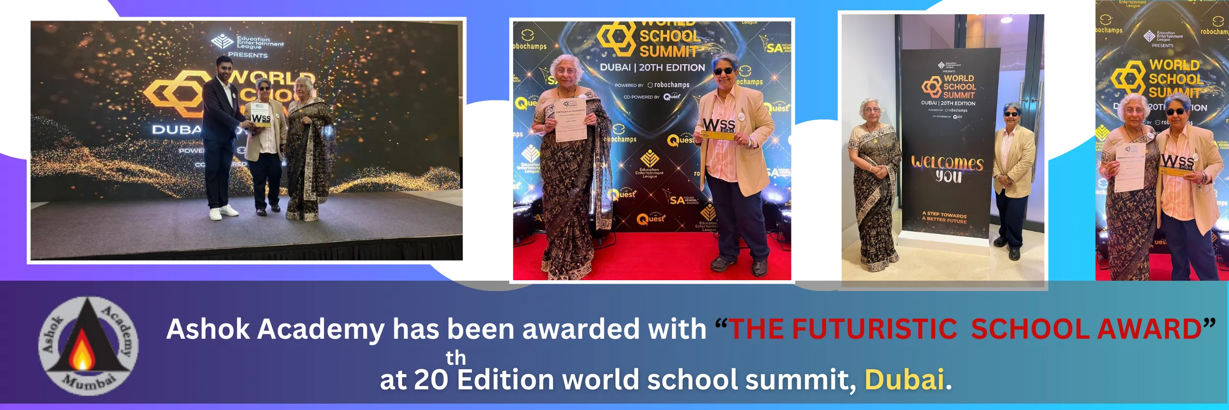 Ashok Academy Got Futuristic School Award Dubai 